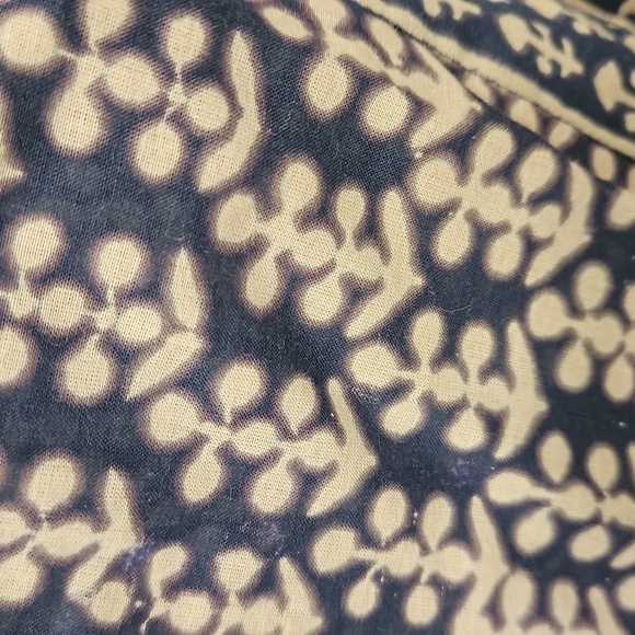 💕DOEN💕 Suri Top ~ Soledad Bloom Blue XL NWT - Picture 10 of 16